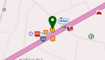 ココス つくば小野崎店の地図画像