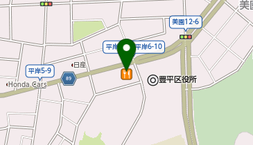 ココス 平岸店の地図画像