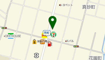 ココス 足利芳町店の地図画像