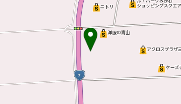 ココス 山形三川店の地図画像