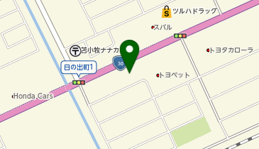 ココス 苫小牧店の地図画像