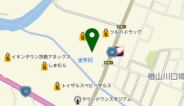 ココス イオン秋田中央店の地図画像