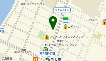 ココス 舟入店の地図画像