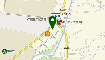 ココス 文教町店の地図画像
