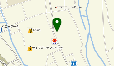 ココス 韮崎若宮店の地図画像