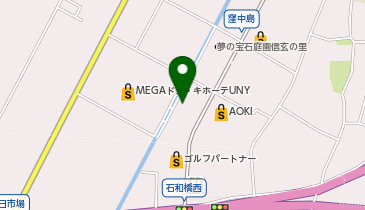 ココス 石和店の地図画像