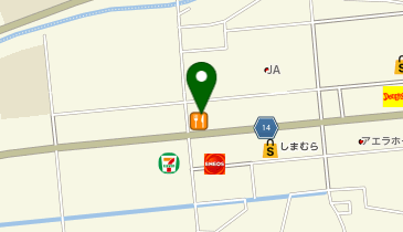ココス いわき湯本店の地図画像