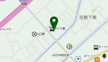 ココス 山口吉敷店の地図画像