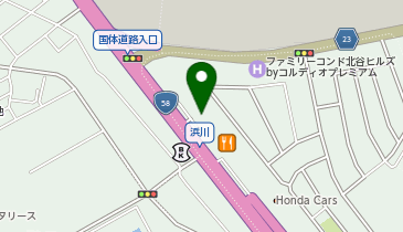 ココス 北谷店の地図画像