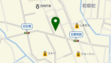 ココス 羽咋店の地図画像