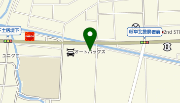 ココス 岐阜長良店の地図画像