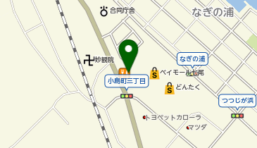 ココス 七尾店の地図画像