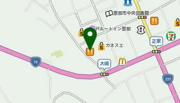 ココス 恵那店の地図画像