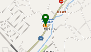 ビッグボーイ 黒川店の地図画像