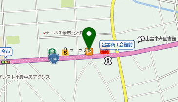 ビッグボーイ 出雲今市店の地図画像