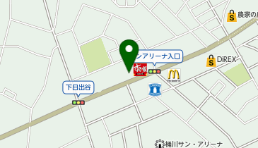 ビッグボーイ 桶川下日出谷店の地図画像