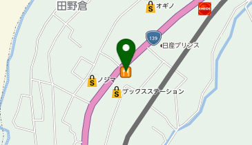 ビッグボーイ 都留田野倉店の地図画像