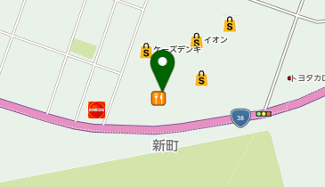 ヴィクトリアステーション 滝川東町店の地図画像