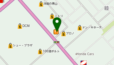 ヴィクトリアステーション 釧路睦店の地図画像