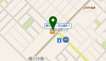 ヴィクトリアステーション 石狩樽川店の地図画像