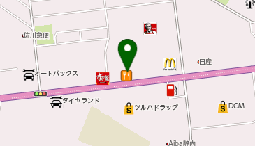 ヴィクトリアステーション 静内店の地図画像
