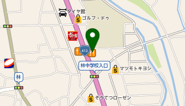 ジョリーパスタ 厚木林店の地図画像