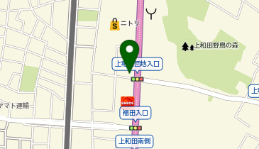 ジョリーパスタ 上和田店の地図画像