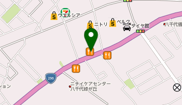 ジョリーパスタ 八千代店の地図画像