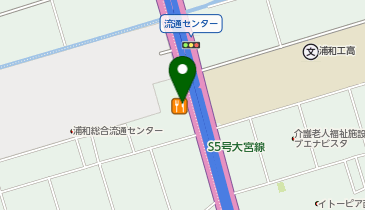 ジョリーパスタ 西浦和店の地図画像
