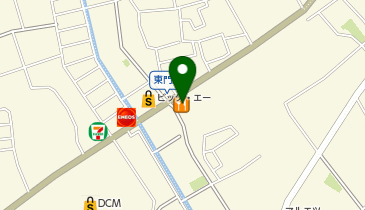 ジョリーパスタ 東門前店の地図画像