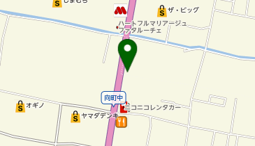 ジョリーパスタ 甲府和戸通り店の地図画像
