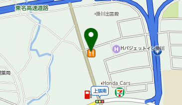ジョリーパスタ 掛川インター店の地図画像