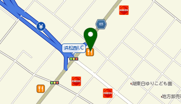 ジョリーパスタ 浜松西インター店の地図画像