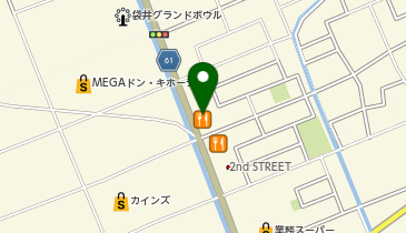 ジョリーパスタ 袋井店の地図画像