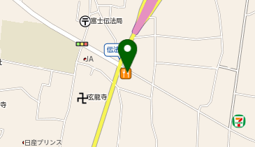 ジョリーパスタ 富士インター店の地図画像