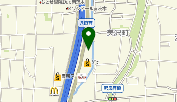 ジョリーパスタ 沢良宜店の地図画像