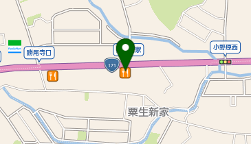 ジョリーパスタ 箕面店の地図画像