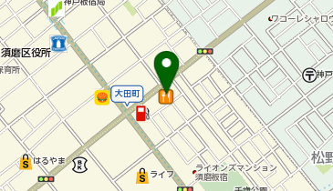 ジョリーパスタ 須磨店の地図画像