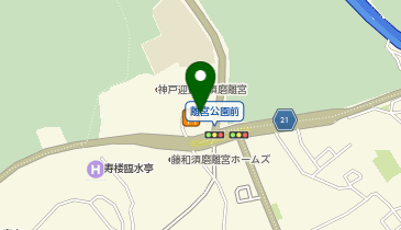 ジョリーパスタ 離宮公園店の地図画像