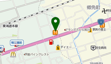 ジョリーパスタ 芦屋店の地図画像