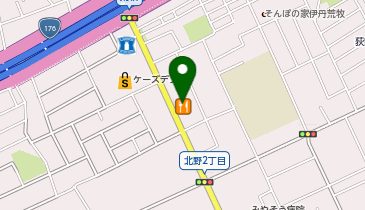 ジョリーパスタ 荒牧店の地図画像