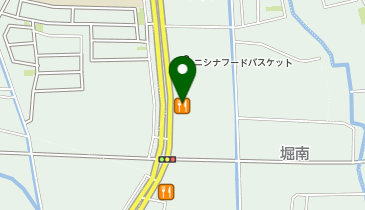 ジョリーパスタ 堀南店の地図画像