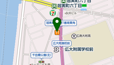 ジョリーパスタ 皆実町店の地図画像