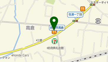 ジョリーパスタ 防府店の地図画像