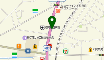 ジョリーパスタ 和白店の地図画像