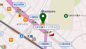 ジョリーパスタ 大橋店の地図画像