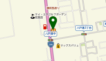 ジョリーパスタ 佐賀西店の地図画像