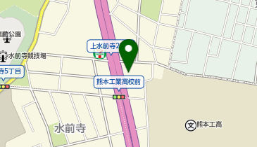 ジョリーパスタ 上水前寺店の地図画像