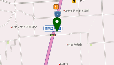 ジョリーパスタ 南高江店の地図画像