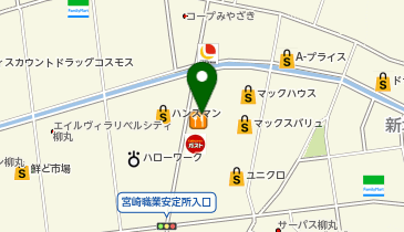 ジョリーパスタ 浮之城店の地図画像
